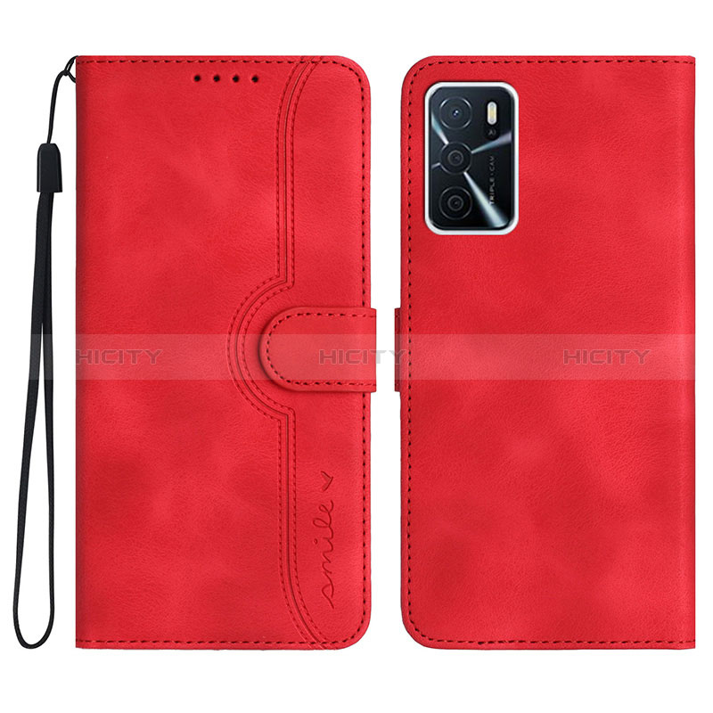 Custodia Portafoglio In Pelle Cover con Supporto YX1 per Oppo A16