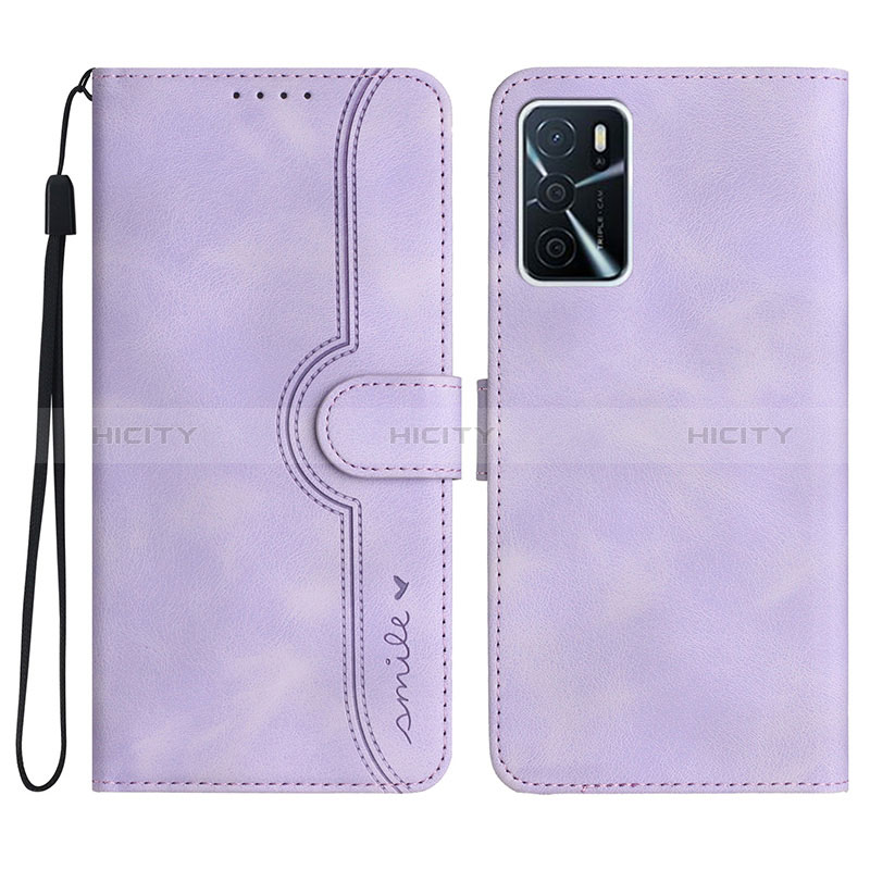 Custodia Portafoglio In Pelle Cover con Supporto YX1 per Oppo A16