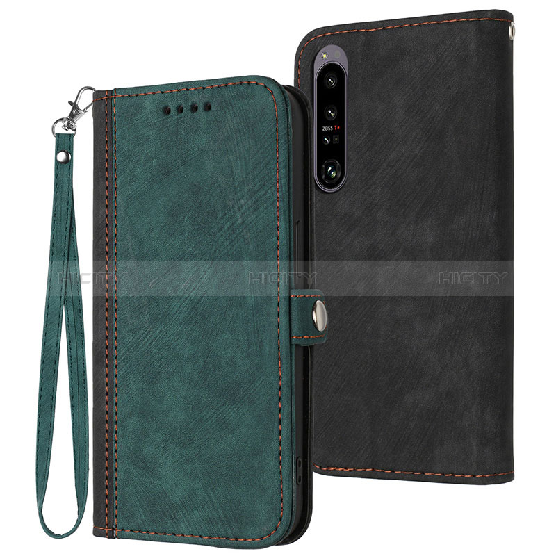 Custodia Portafoglio In Pelle Cover con Supporto YX1 per Sony Xperia 1 IV