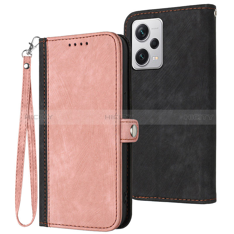 Custodia Portafoglio In Pelle Cover con Supporto YX1 per Xiaomi Redmi Note 12 Pro 5G