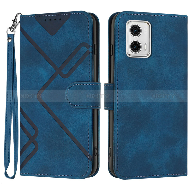 Custodia Portafoglio In Pelle Cover con Supporto YX2 per Motorola Moto G 5G (2023)