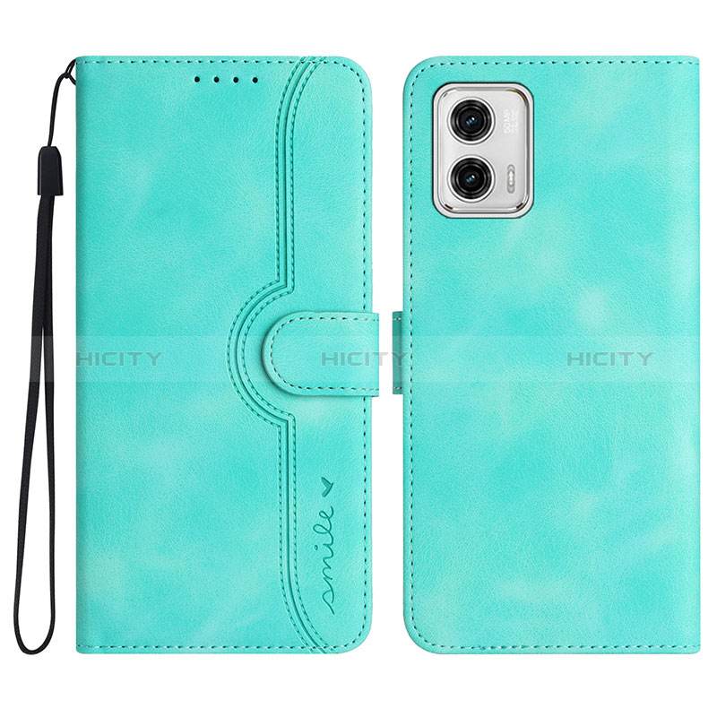 Custodia Portafoglio In Pelle Cover con Supporto YX2 per Motorola Moto G73 5G