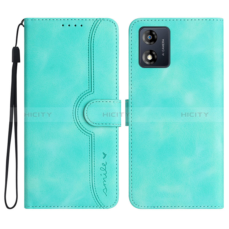 Custodia Portafoglio In Pelle Cover con Supporto YX3 per Motorola Moto E13