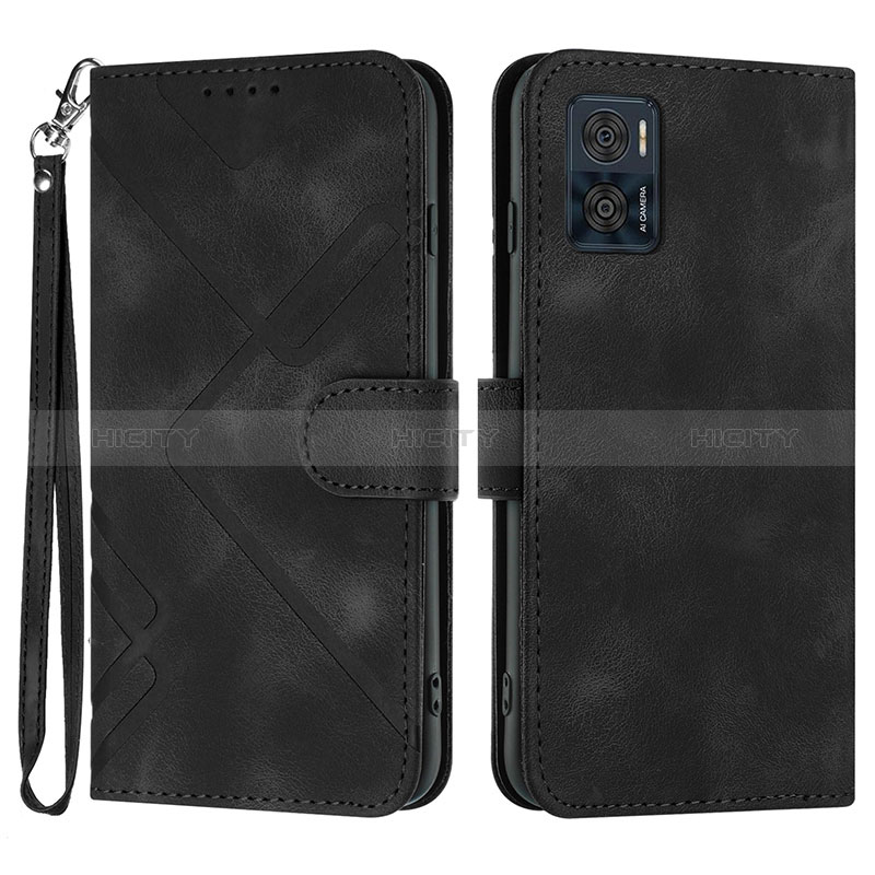 Custodia Portafoglio In Pelle Cover con Supporto YX3 per Motorola Moto E22i