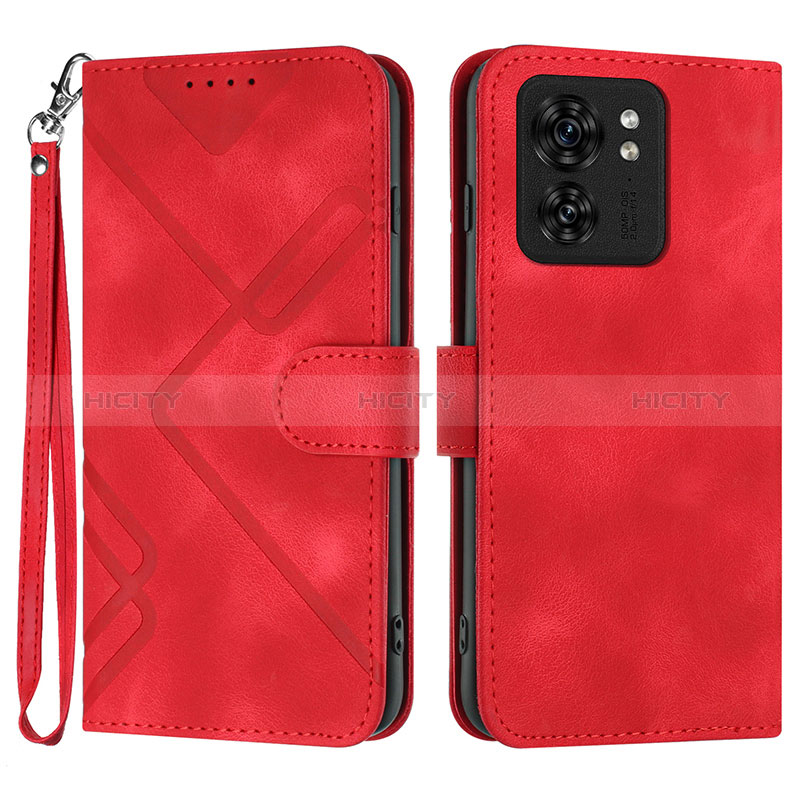 Custodia Portafoglio In Pelle Cover con Supporto YX3 per Motorola Moto Edge 40 5G