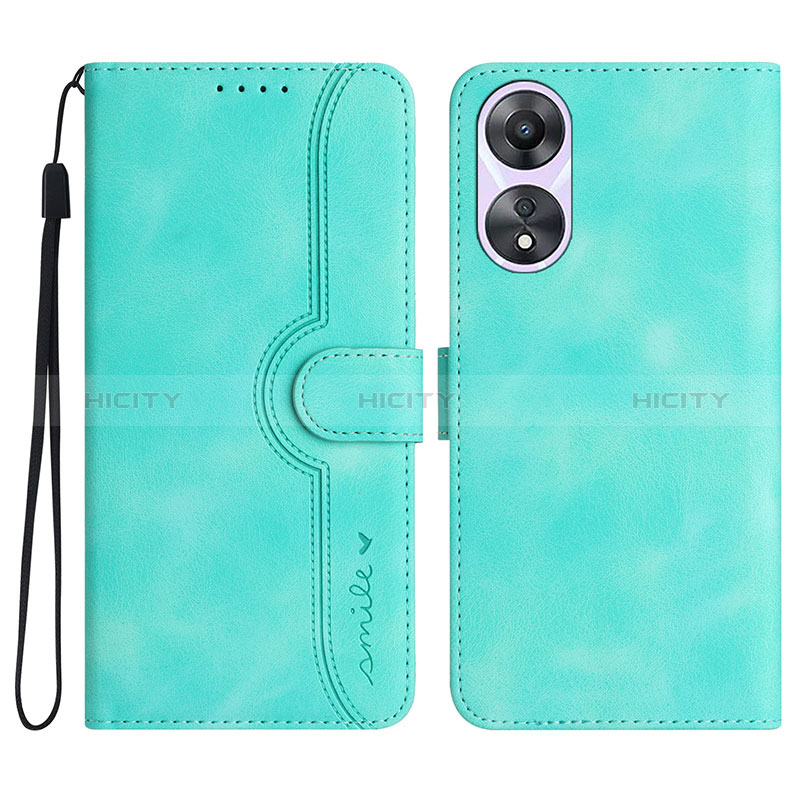 Custodia Portafoglio In Pelle Cover con Supporto YX3 per Oppo A18