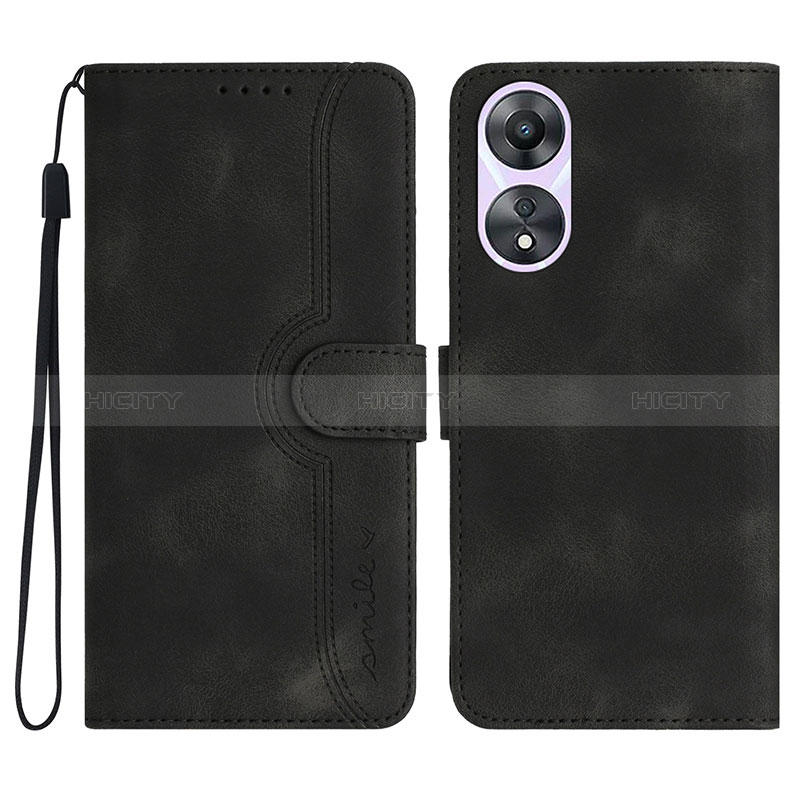 Custodia Portafoglio In Pelle Cover con Supporto YX3 per Oppo A18