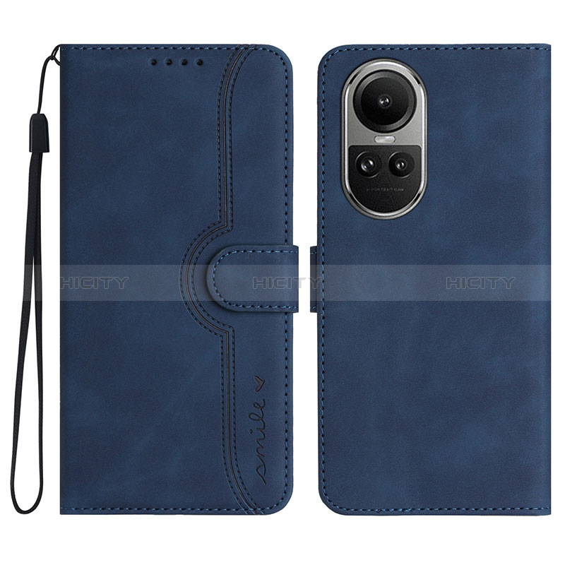 Custodia Portafoglio In Pelle Cover con Supporto YX3 per Oppo Reno10 5G