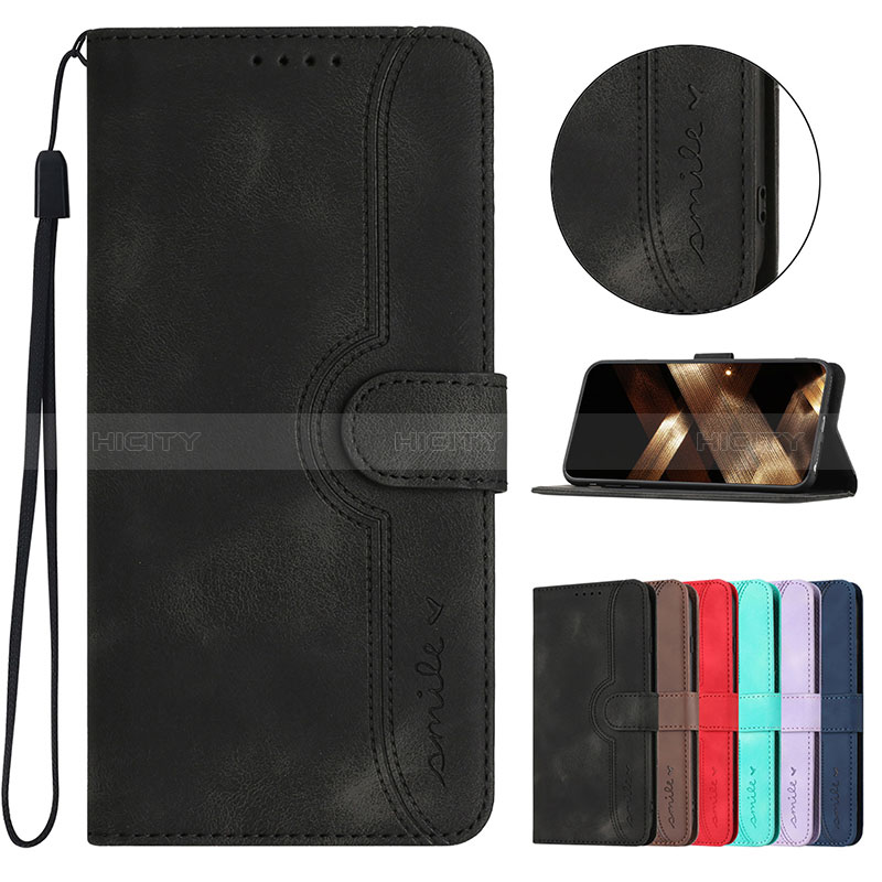 Custodia Portafoglio In Pelle Cover con Supporto YX3 per Sony Xperia 1 V