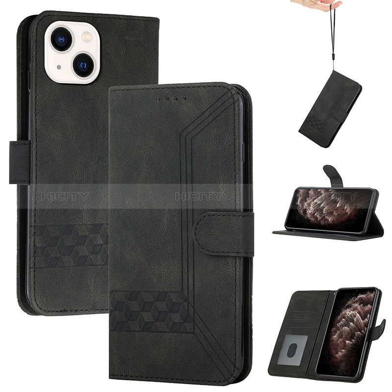 Custodia Portafoglio In Pelle Cover con Supporto YX4 per Apple iPhone 13