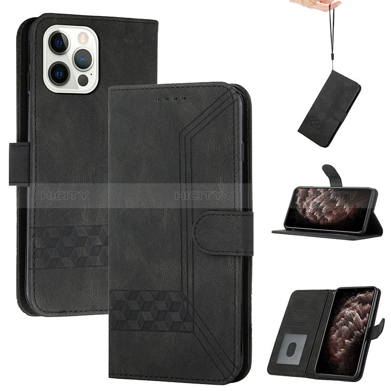 Custodia Portafoglio In Pelle Cover con Supporto YX4 per Apple iPhone 14 Pro Max