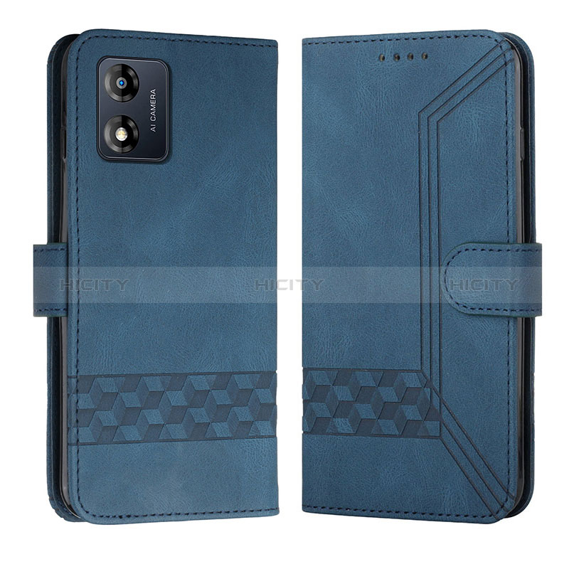 Custodia Portafoglio In Pelle Cover con Supporto YX4 per Motorola Moto E13