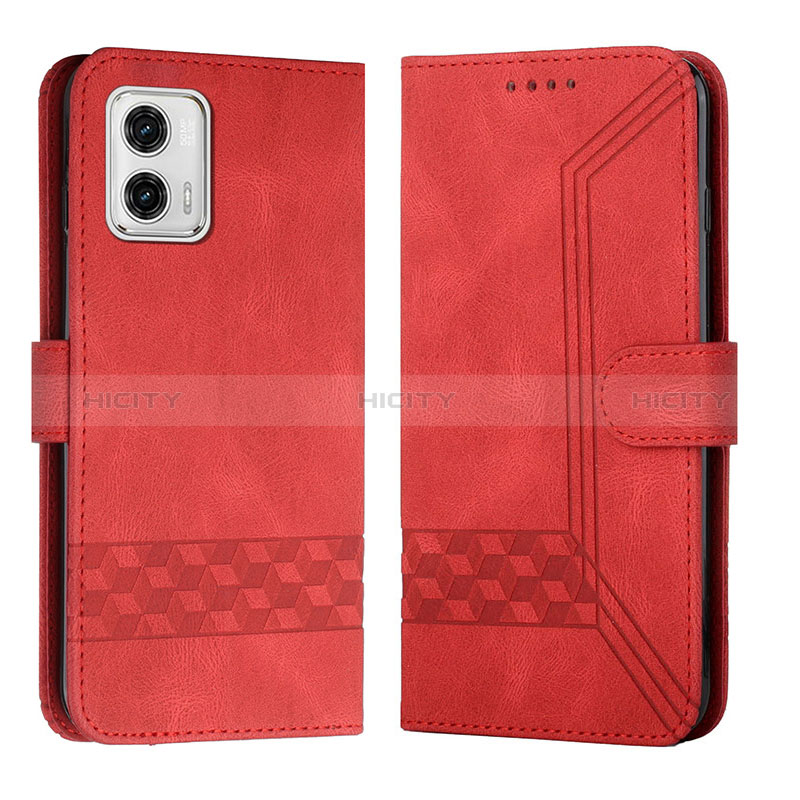 Custodia Portafoglio In Pelle Cover con Supporto YX4 per Motorola Moto G53y 5G