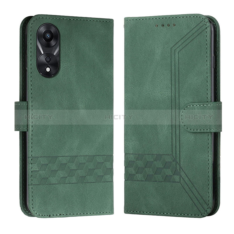 Custodia Portafoglio In Pelle Cover con Supporto YX5 per Oppo A18