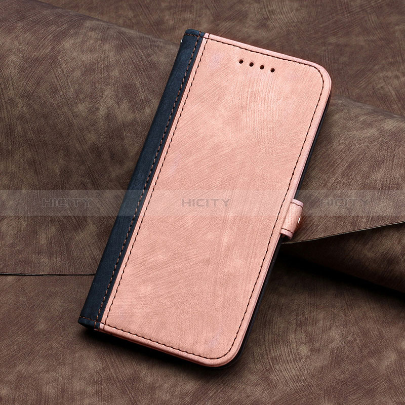 Custodia Portafoglio In Pelle Cover con Supporto YX5 per Samsung Galaxy S25 5G Oro Rosa