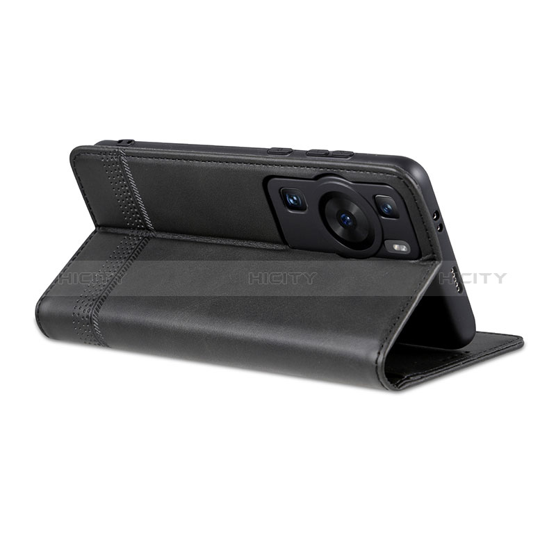 Custodia Portafoglio In Pelle Cover con Supporto YZ1 per Huawei P60