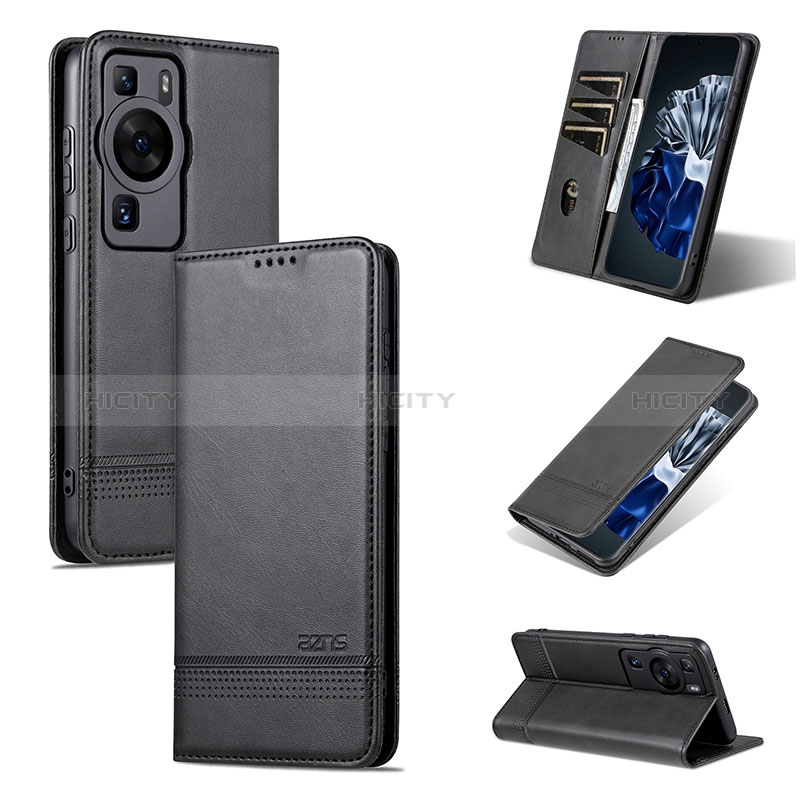 Custodia Portafoglio In Pelle Cover con Supporto YZ1 per Huawei P60 Pro