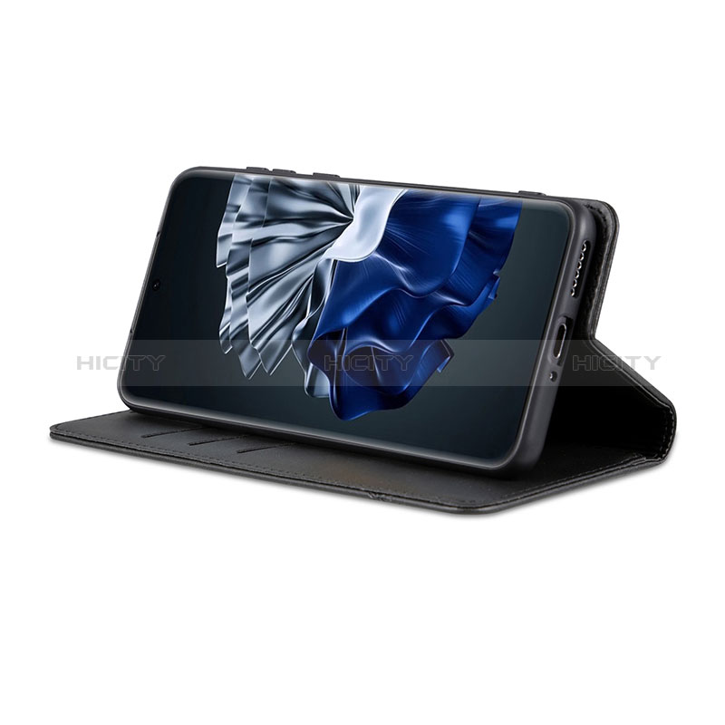 Custodia Portafoglio In Pelle Cover con Supporto YZ1 per Huawei P60 Pro