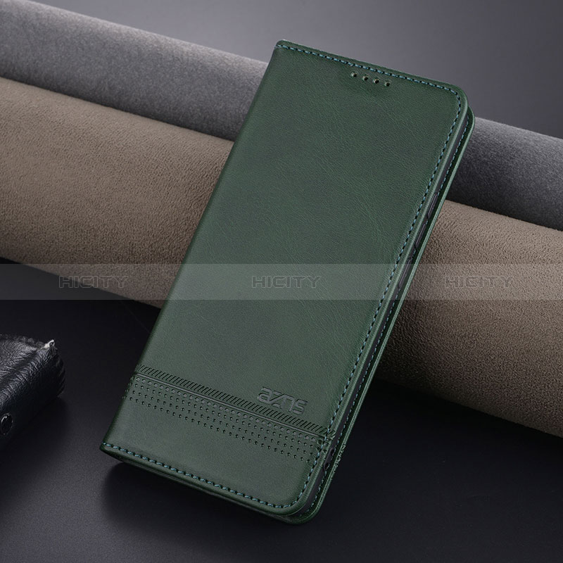 Custodia Portafoglio In Pelle Cover con Supporto YZ1 per Oppo A2 Pro 5G Verde