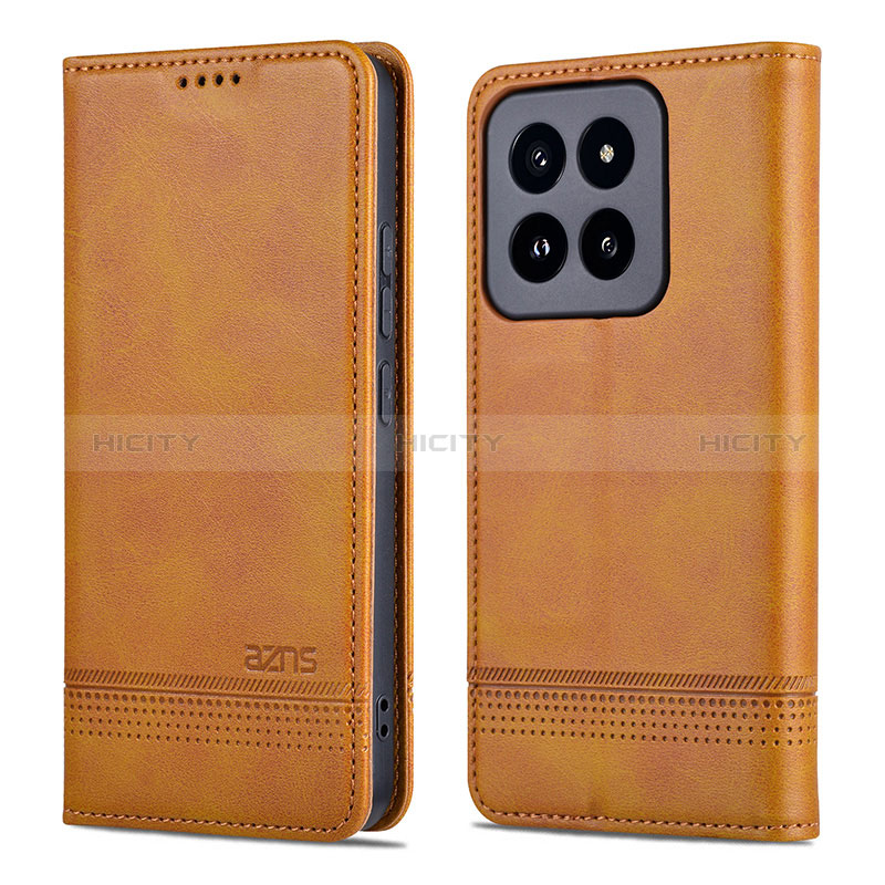 Custodia Portafoglio In Pelle Cover con Supporto YZ1 per Xiaomi Mi 14 Pro 5G