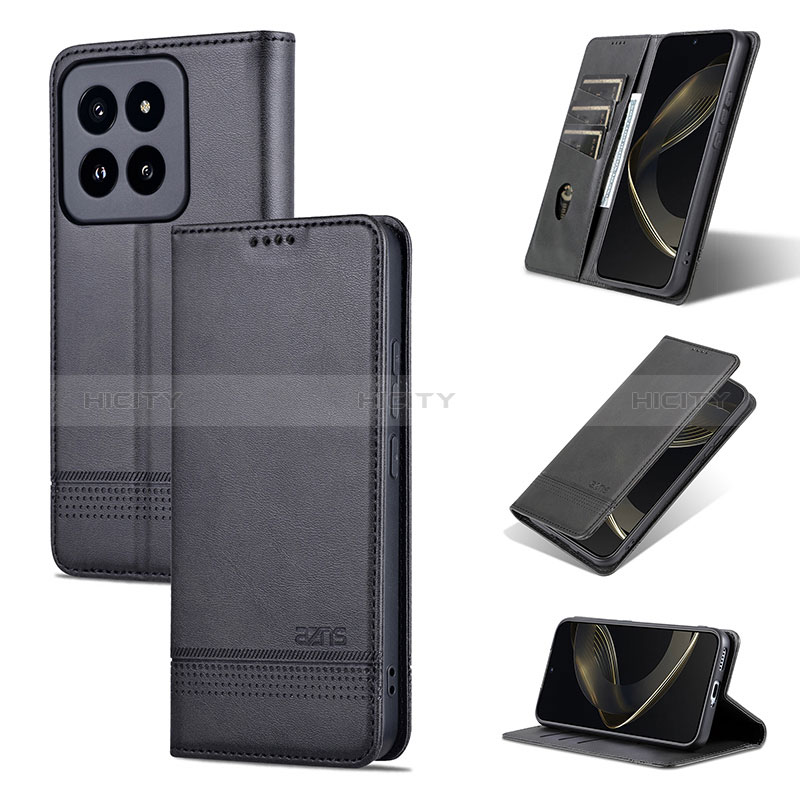 Custodia Portafoglio In Pelle Cover con Supporto YZ1 per Xiaomi Mi 14 Pro 5G