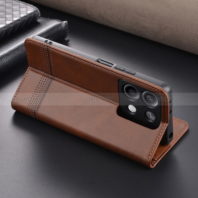 Custodia Portafoglio In Pelle Cover con Supporto YZ1 per Xiaomi Redmi Note 13 5G