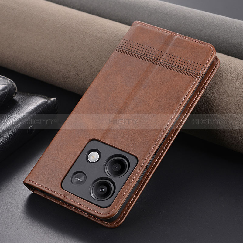 Custodia Portafoglio In Pelle Cover con Supporto YZ1 per Xiaomi Redmi Note 13 5G