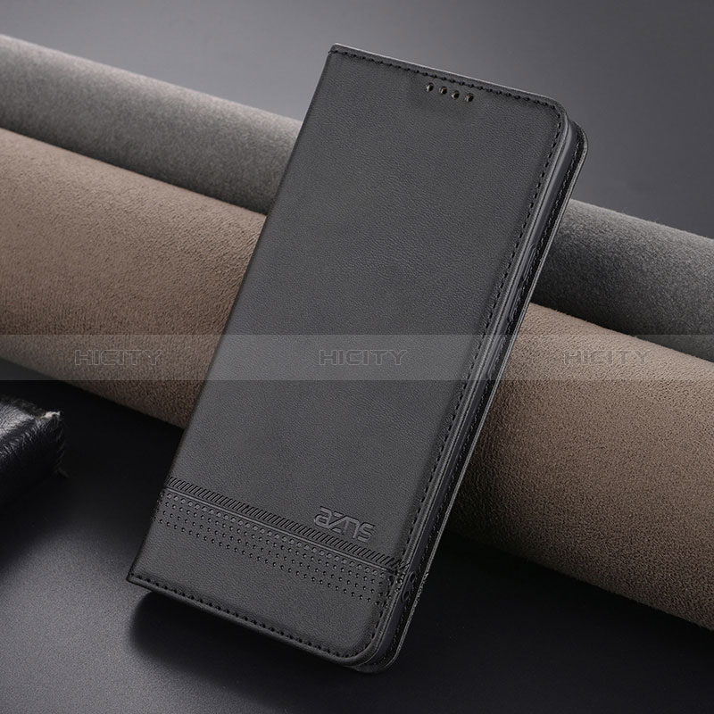 Custodia Portafoglio In Pelle Cover con Supporto YZ1 per Xiaomi Redmi Note 13 Pro 5G Nero