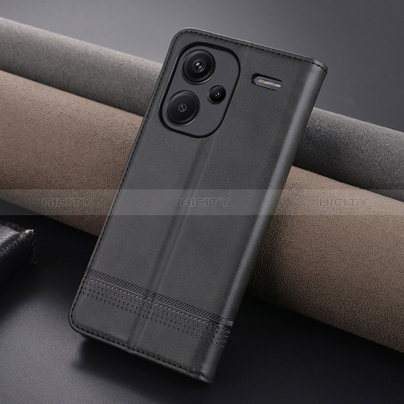 Custodia Portafoglio In Pelle Cover con Supporto YZ1 per Xiaomi Redmi Note 13 Pro+ Plus 5G