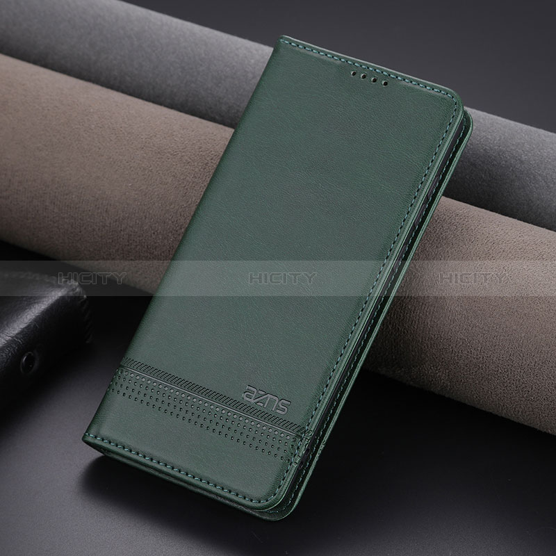 Custodia Portafoglio In Pelle Cover con Supporto YZ2 per Huawei Honor 90 5G Verde