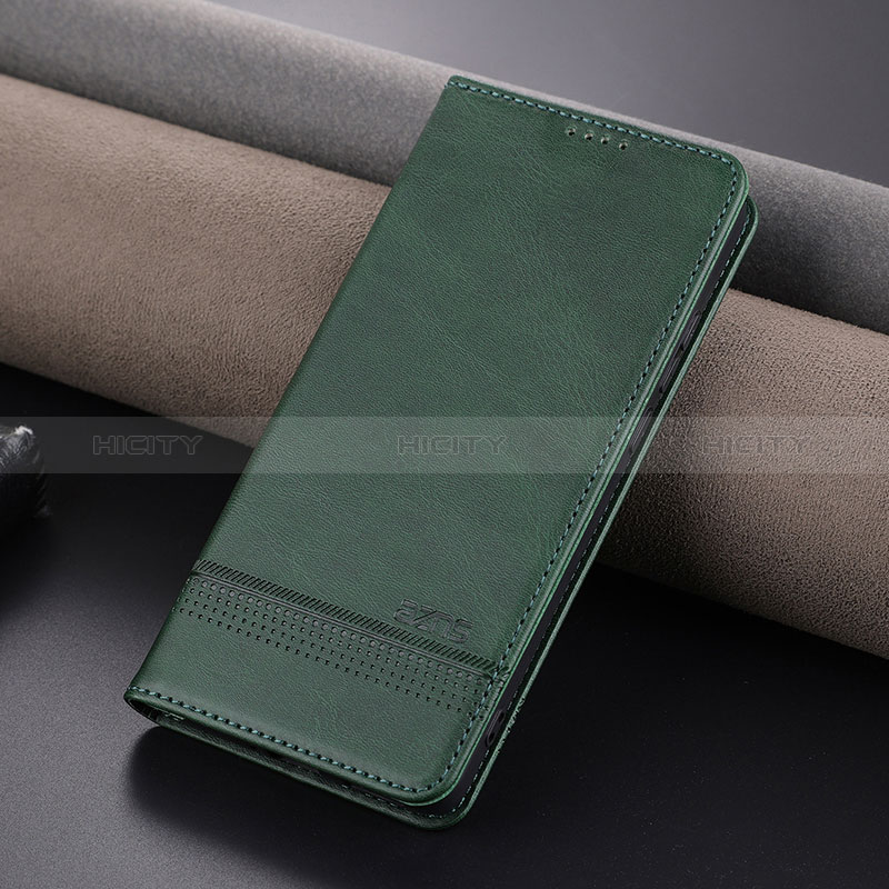 Custodia Portafoglio In Pelle Cover con Supporto YZ2 per Oppo Reno10 5G Verde