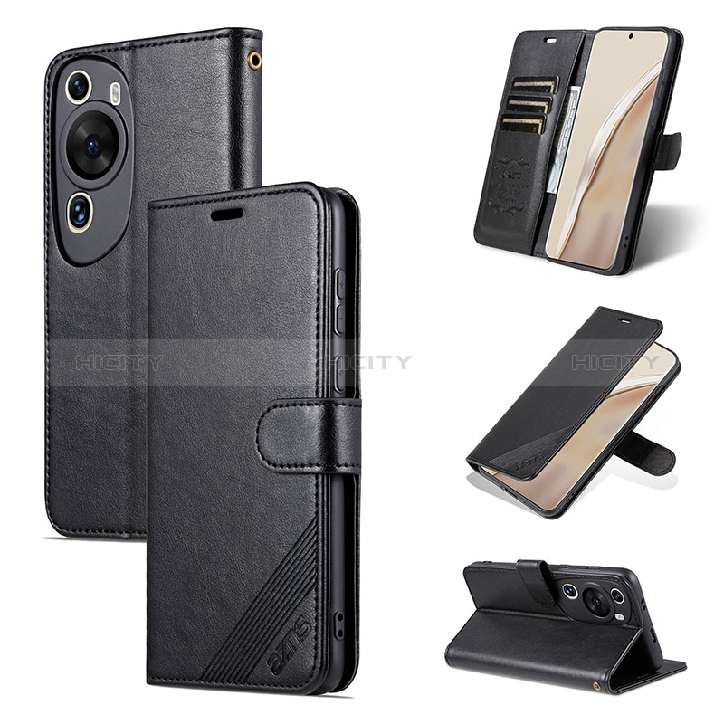 Custodia Portafoglio In Pelle Cover con Supporto YZ3 per Huawei P60 Art