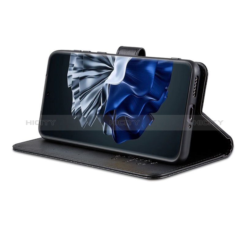 Custodia Portafoglio In Pelle Cover con Supporto YZ3 per Huawei P60 Pro