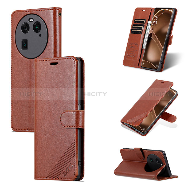 Custodia Portafoglio In Pelle Cover con Supporto YZ3 per Oppo Find X6 Pro 5G