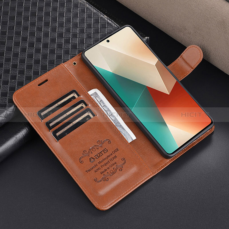 Custodia Portafoglio In Pelle Cover con Supporto YZ3 per Xiaomi Redmi Note 13 Pro 5G