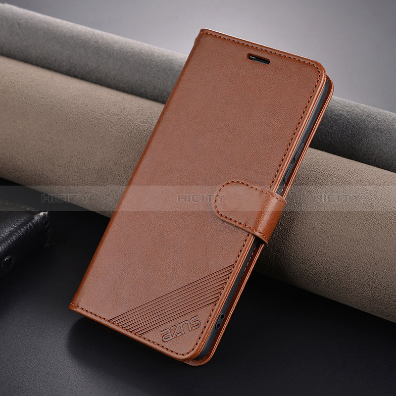 Custodia Portafoglio In Pelle Cover con Supporto YZ3 per Xiaomi Redmi Note 13 Pro+ Plus 5G Marrone