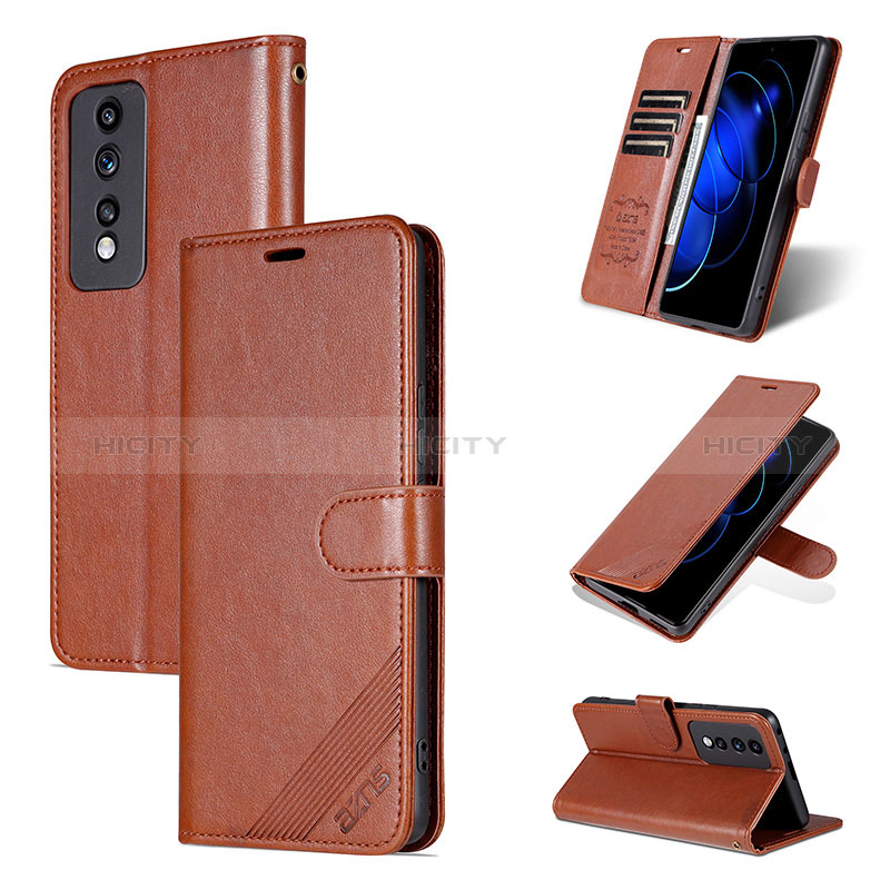 Custodia Portafoglio In Pelle Cover con Supporto YZ4 per Huawei Honor 80 GT 5G