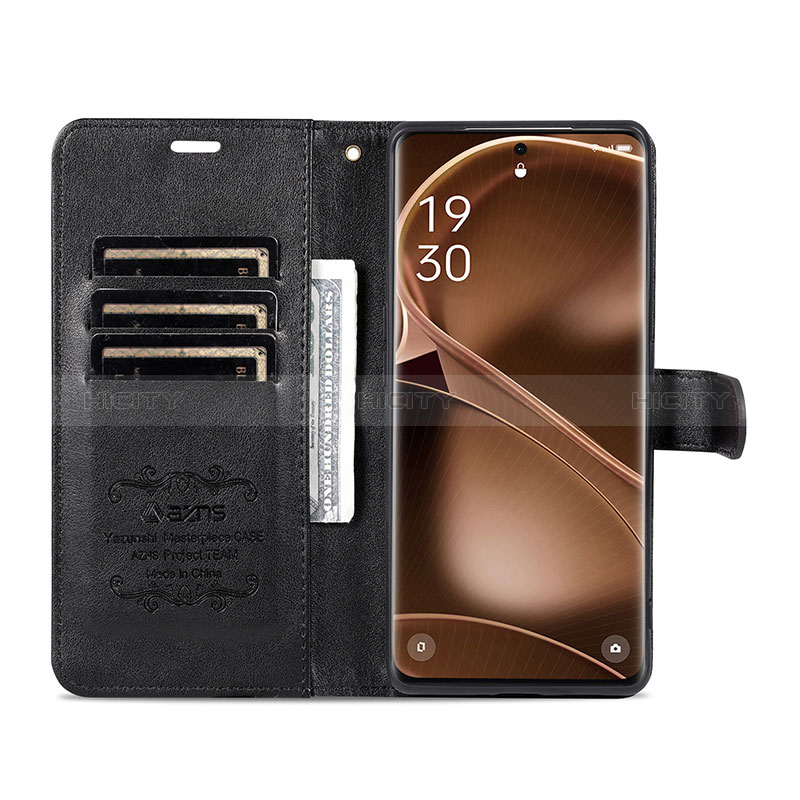 Custodia Portafoglio In Pelle Cover con Supporto YZ4 per Oppo Find X6 Pro 5G