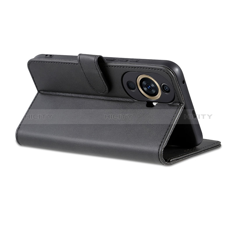 Custodia Portafoglio In Pelle Cover con Supporto YZ5 per Huawei Nova 11