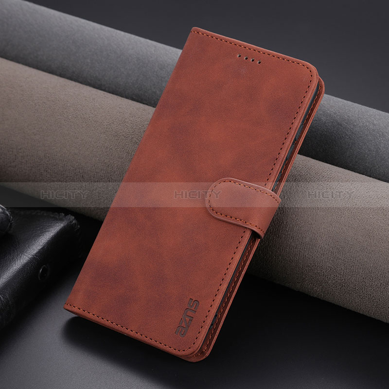 Custodia Portafoglio In Pelle Cover con Supporto YZ6 per Huawei Nova 11 Marrone