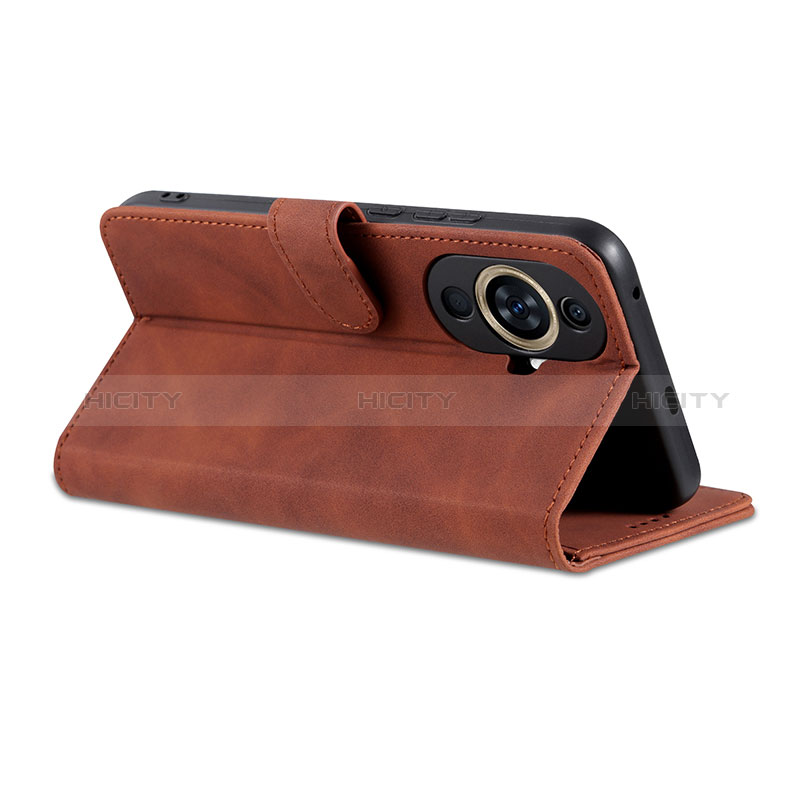 Custodia Portafoglio In Pelle Cover con Supporto YZ6 per Huawei Nova 11 Pro