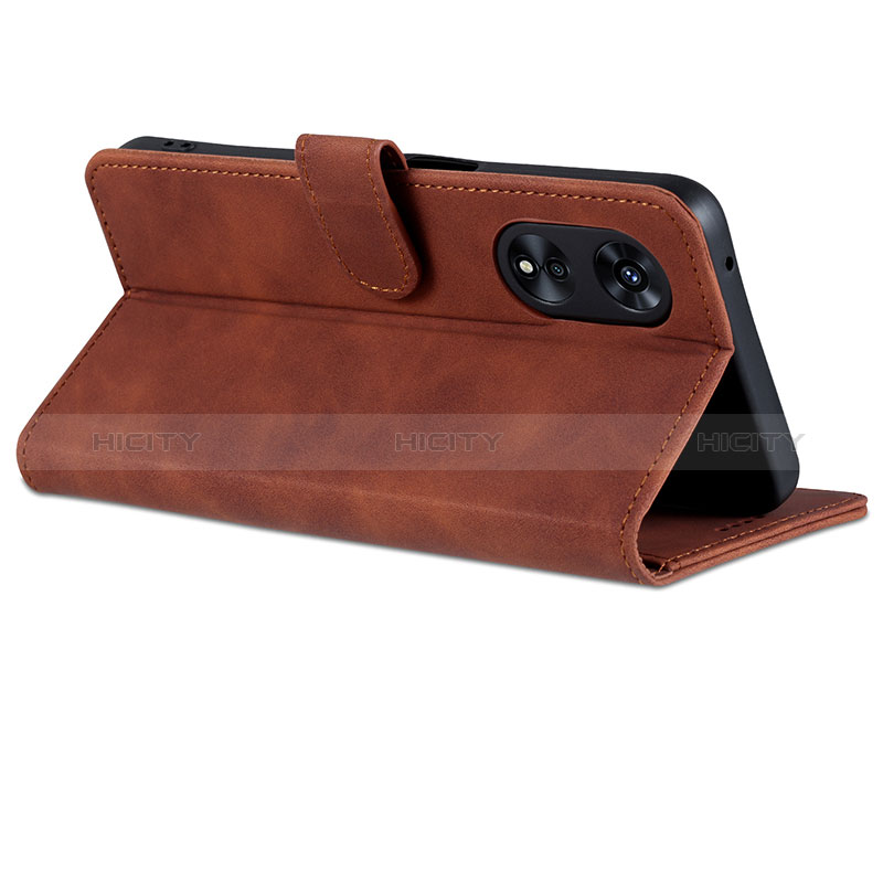 Custodia Portafoglio In Pelle Cover con Supporto YZ6 per Oppo A58 5G