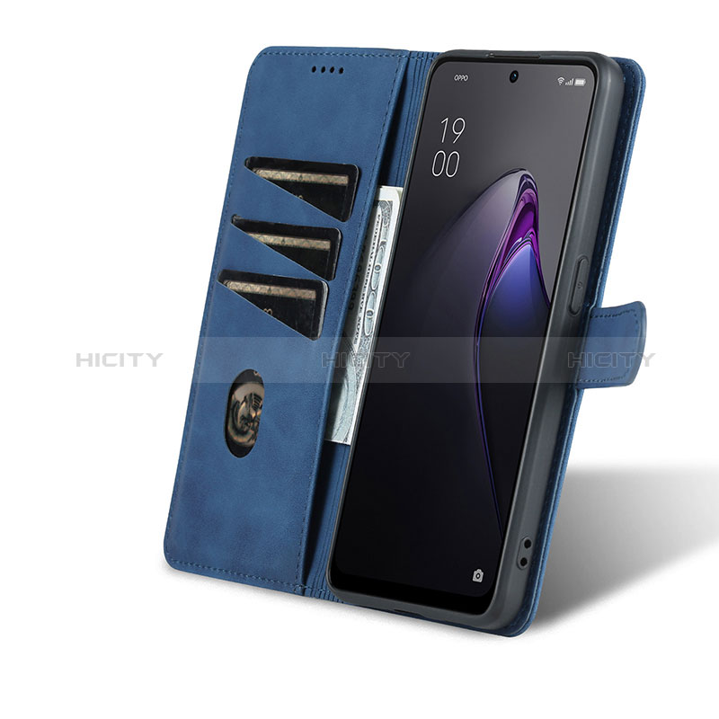 Custodia Portafoglio In Pelle Cover con Supporto YZ6 per Oppo Reno9 Pro 5G