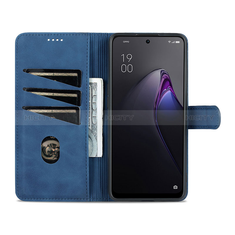 Custodia Portafoglio In Pelle Cover con Supporto YZ6 per Oppo Reno9 Pro 5G