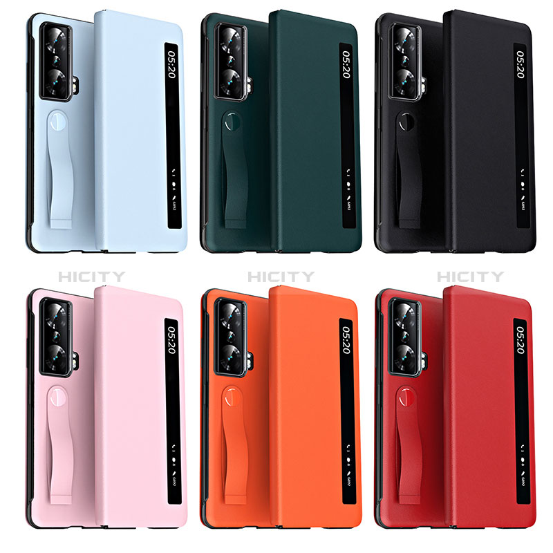 Custodia Portafoglio In Pelle Cover con Supporto ZL2 per Huawei Honor Magic Vs 5G