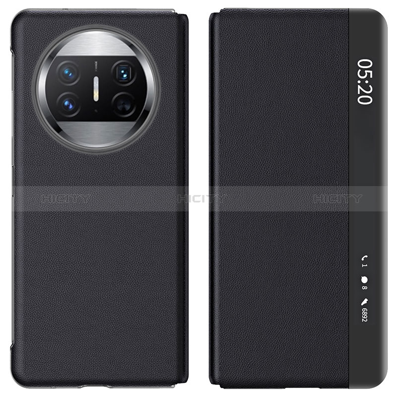 Custodia Portafoglio In Pelle Cover con Supporto ZL2 per Huawei Mate X5