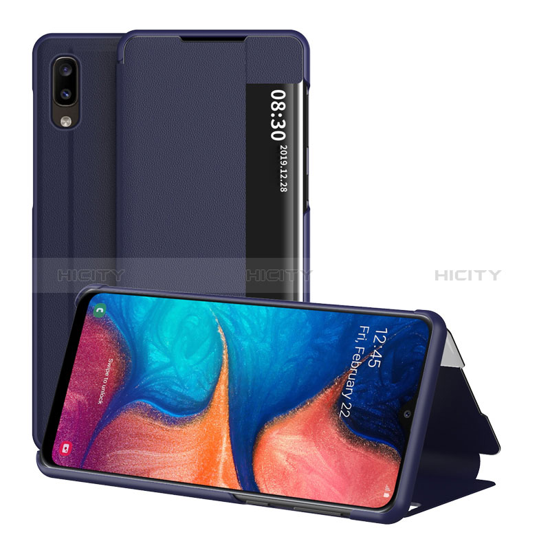 Custodia Portafoglio In Pelle Cover con Supporto ZL2 per Samsung Galaxy A20e