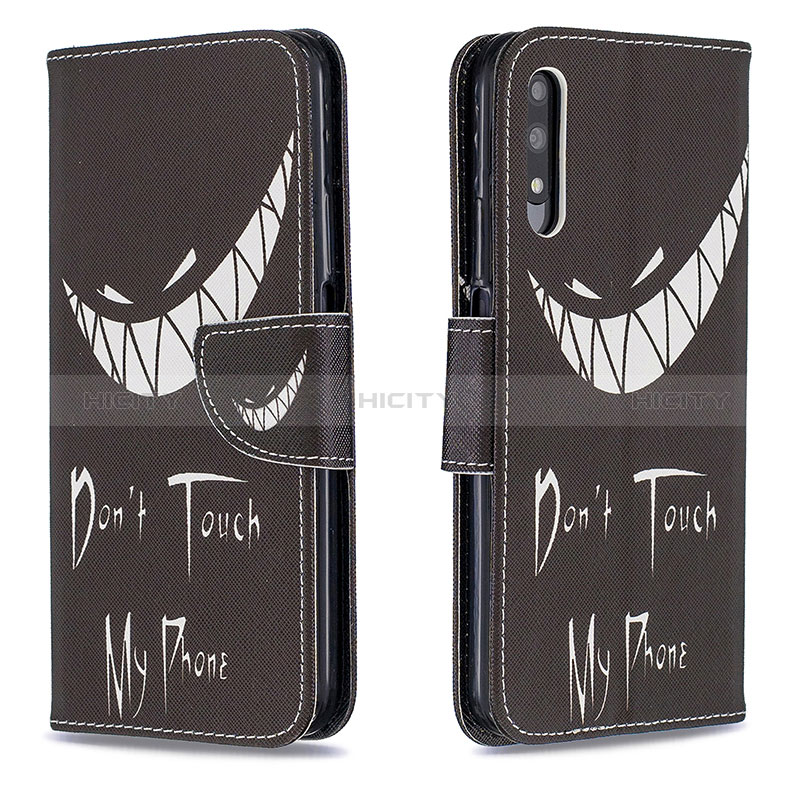 Custodia Portafoglio In Pelle Fantasia Modello Cover con Supporto B01F per Huawei P Smart Z (2019)