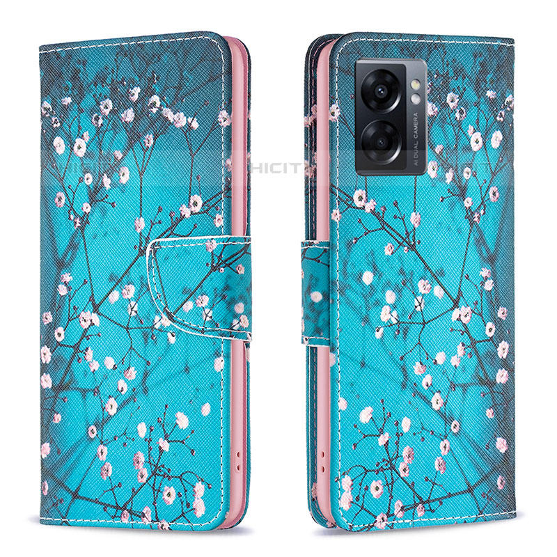 Custodia Portafoglio In Pelle Fantasia Modello Cover con Supporto B01F per OnePlus Nord N300 5G