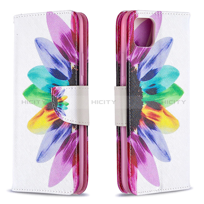 Custodia Portafoglio In Pelle Fantasia Modello Cover con Supporto B01F per Realme C11 (2021)